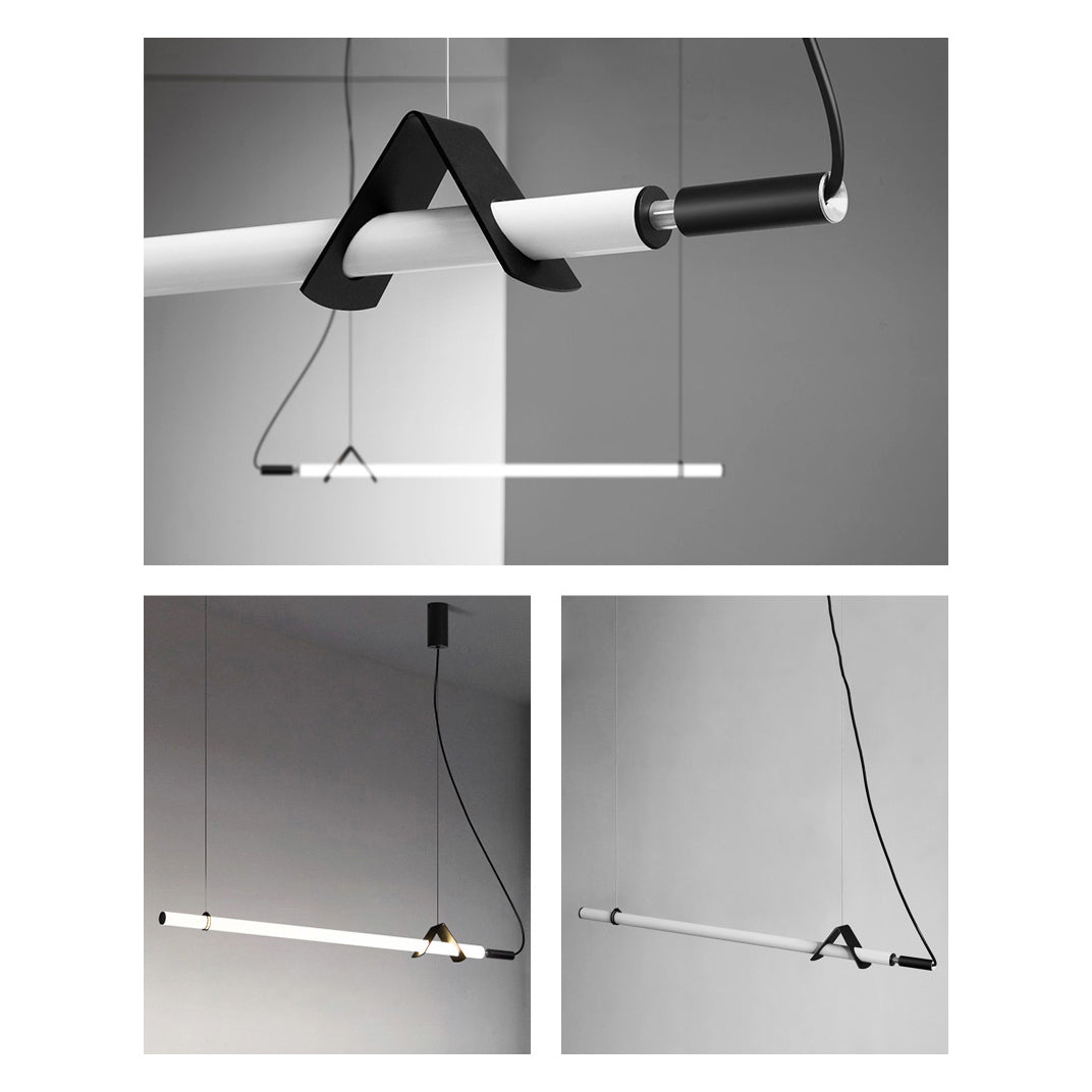 Sasaki Minimalist Linear Suspension Pendant Light