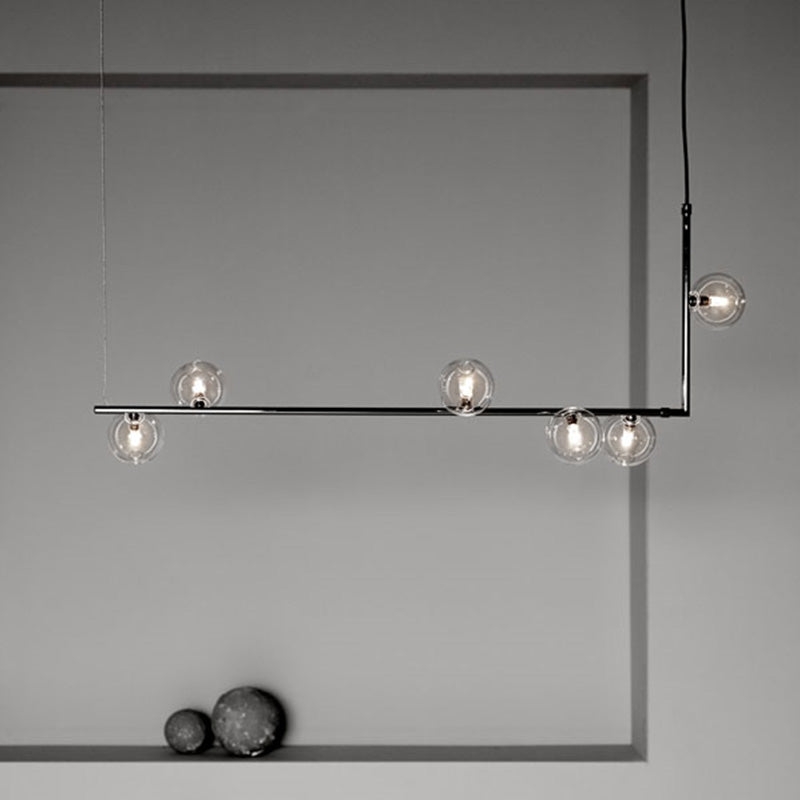 Luz Minimalist Line Kitchen Island Pendant Light