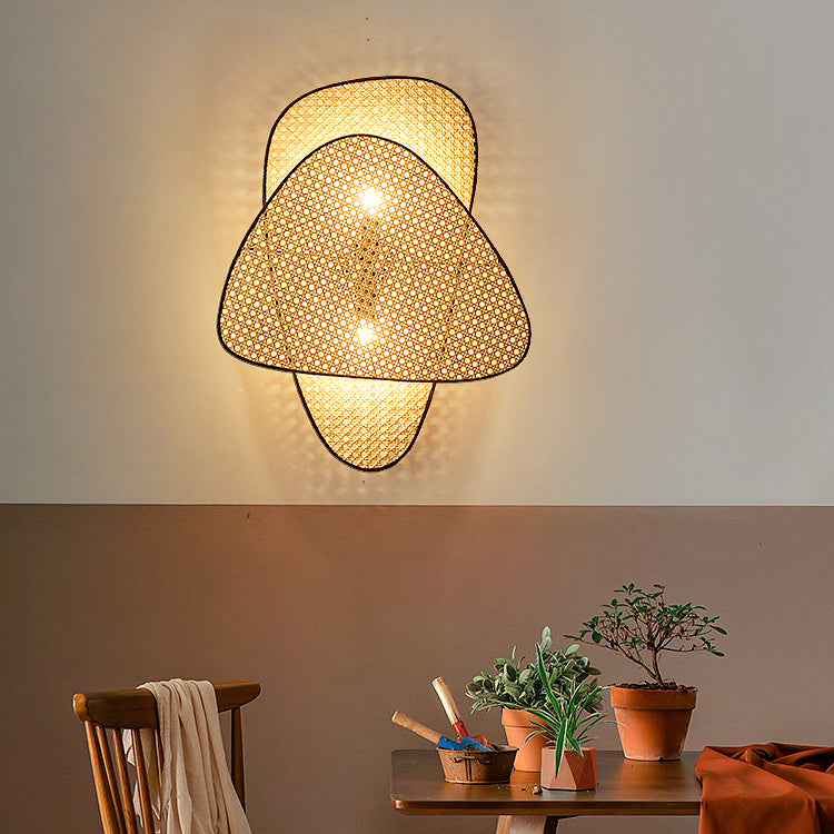 Anjuna Rattan Bamboo Wall Light