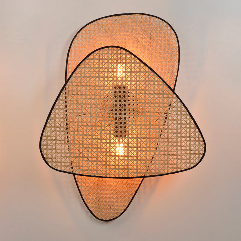 Anjuna Rattan Bamboo Wall Light