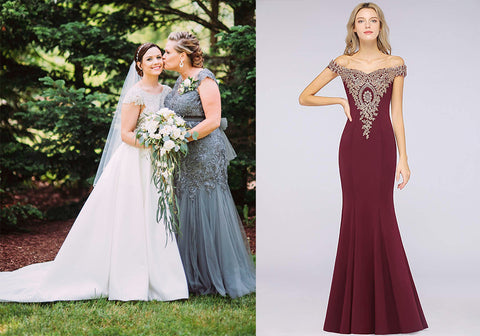 french style mother of bride hairstyle and dress