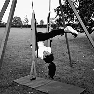 Aerial Yoga Swing Using