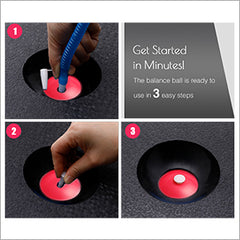 Balance Ball Trainer Easy to Inflate