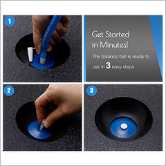Balance Ball Trainer Easy to Inflate