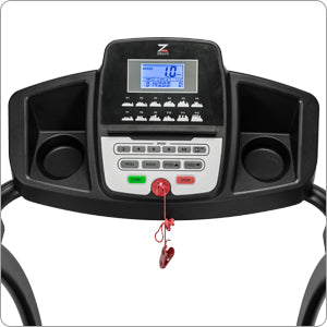 Folding Treadmill All-in-One Console