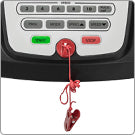 Folding Treadmill Emergency Stop