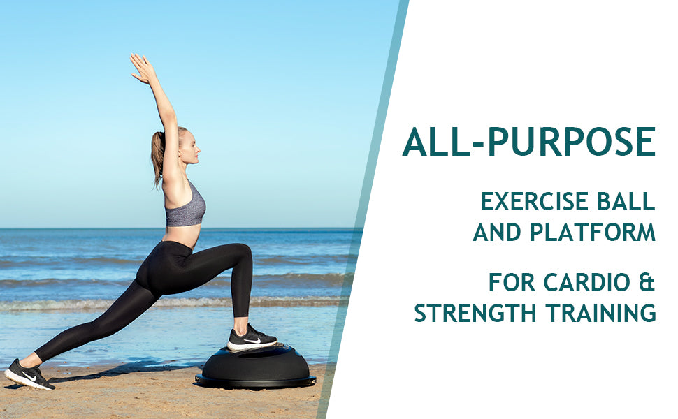 Half Yoga Exercise Ball
