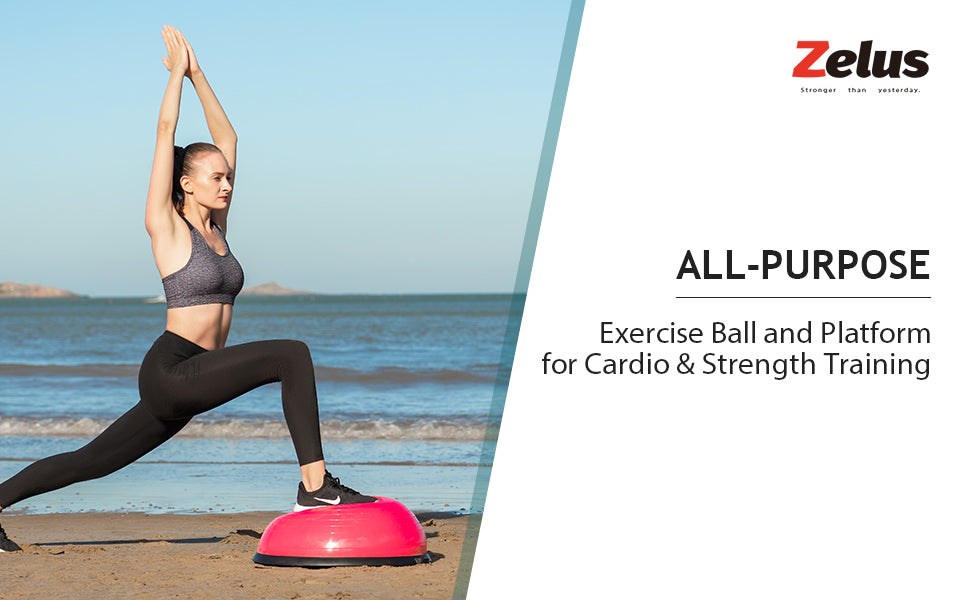 Half Yoga Exercise Ball