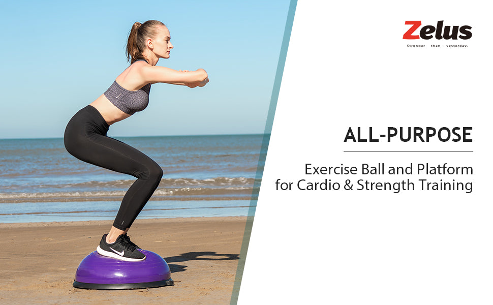 Half Yoga Exercise Ball