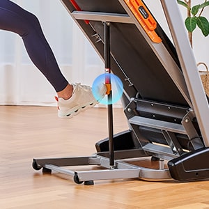 Foldable Treadmill with Auto Incline