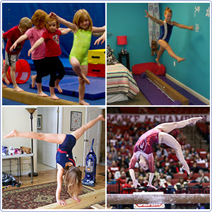 Portable Folding Gymnastics Balance Beam