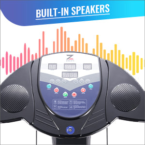 Vibration Plate Machine Built-in Speakers