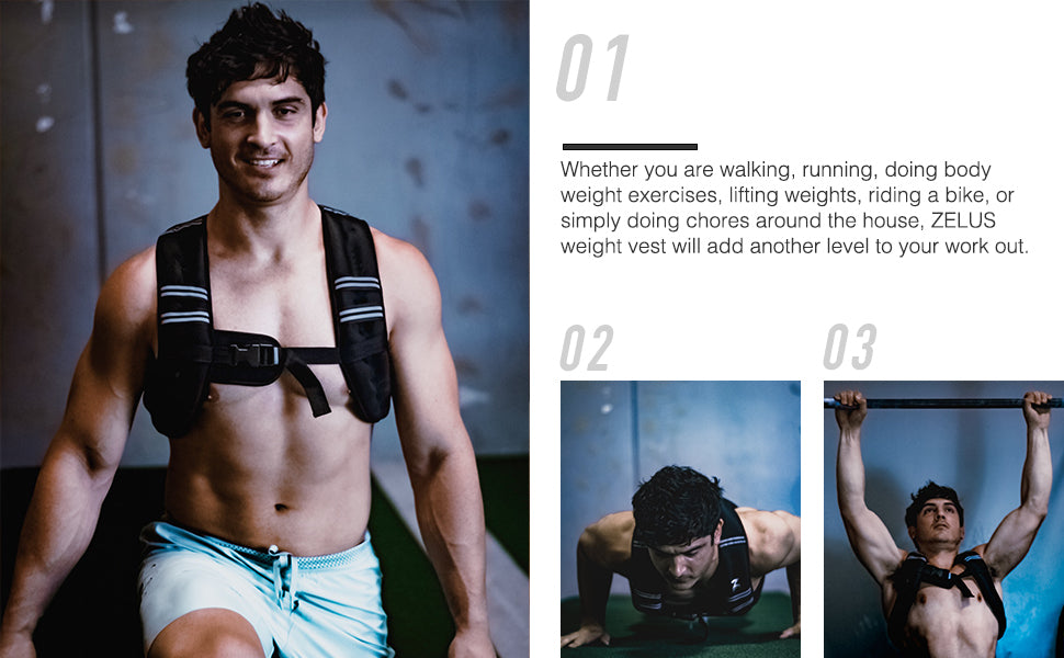 Weighted Running Vest & Weighted Training Vest