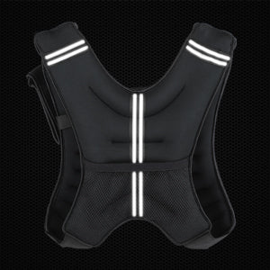 Weighted Training Vest Reflective Stripes