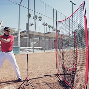 baseball batting practice