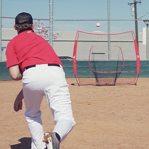 baseball pitching practice