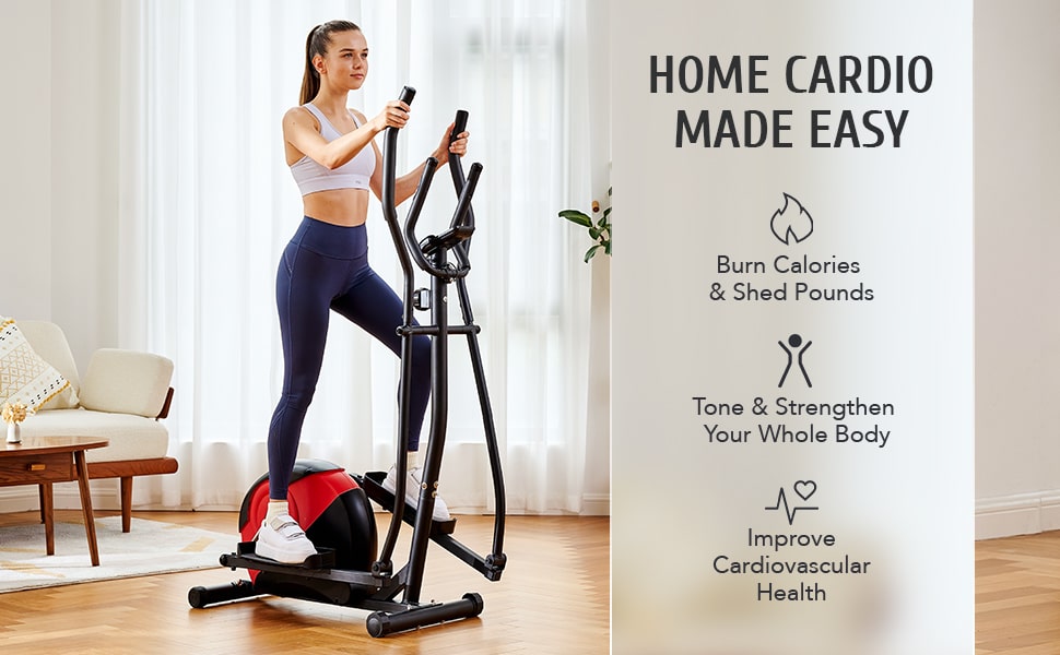 magnetic elliptical machine
