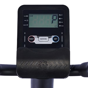 elliptical machine with LCD monitor