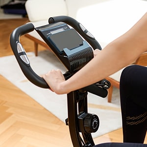 exercise bike w lcd display