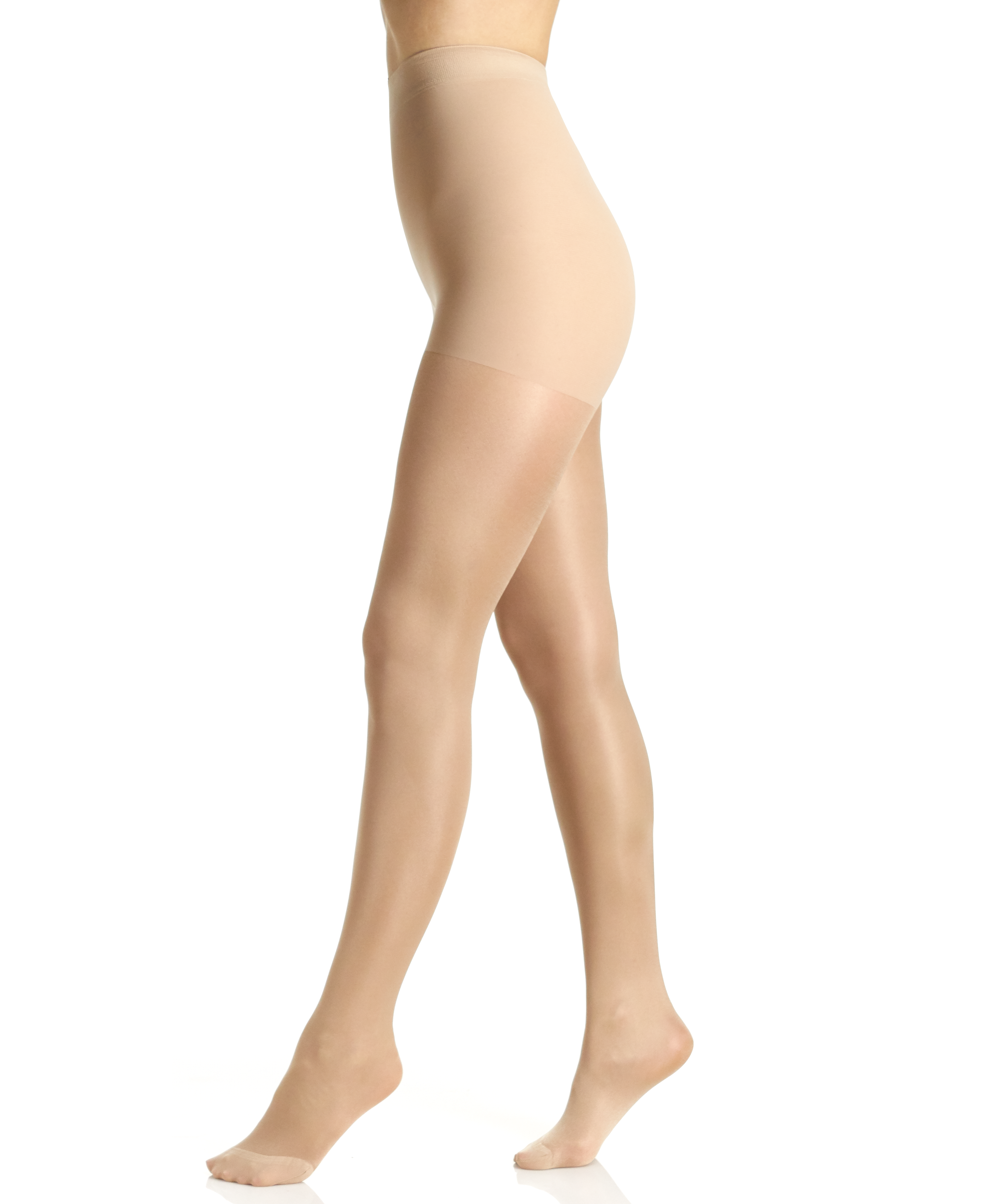 Shimmers Opaque Tight with Reinforced Toe - 4943