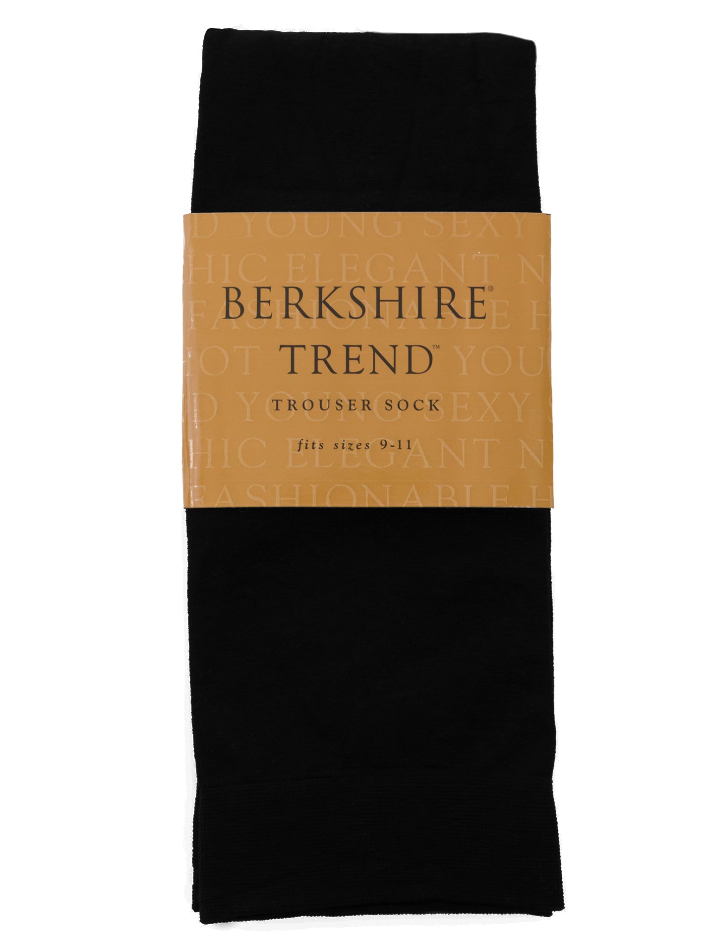 Opaque Trouser Sock with Sandalfoot Toe - 6423