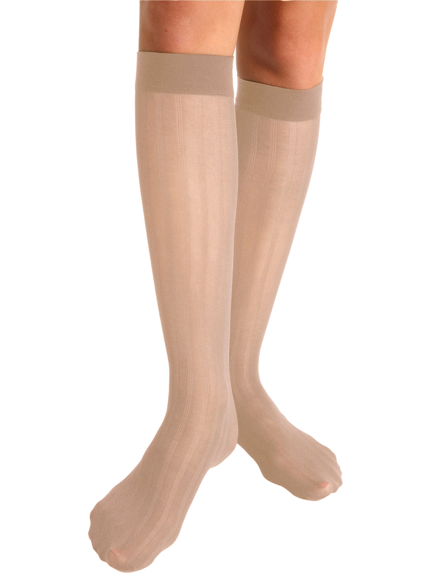 Trend Rib Opaque Trouser Sock - 6588