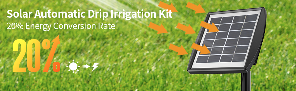 The Solar Automatic Plant Self Watering Devices ensure that your plants are always hydrated, even when you're not around.