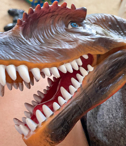 Dinosaur hand puppets for kids