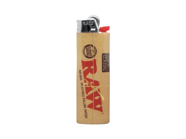 RAW Authentic Made By BIC Classic Lighter 50 Count Display  (50, 250 OR 500 Count)