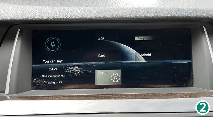 1.1 Menu principale: premi l'icona del marchio dell'auto CarPlay Smart Box Funzioni del sistema Introduzione e tutorial