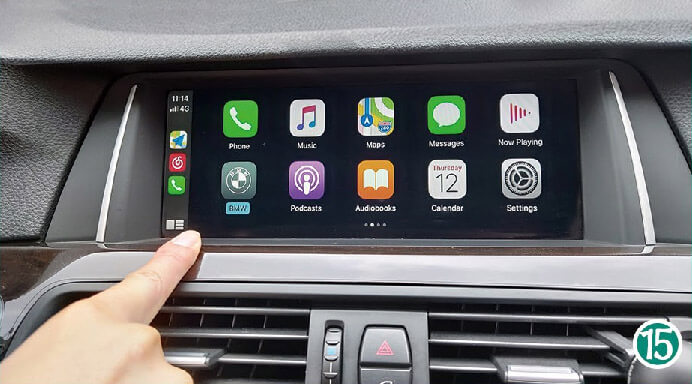 L'iPhone riceverà la richiesta USE CarPlay, quindi accederà automaticamente a CarPlay. Come connettere CarPlay wireless dopo aver installato CarPlay Smart Box?