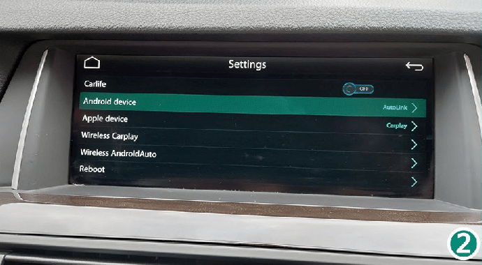 Come utilizzare Mirroring-link per telefoni Android dopo aver installato CarPlay Smart Box?