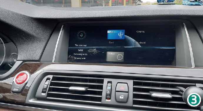 How to Watch Movie or listen music by USB Flash Player After install carplay smart box