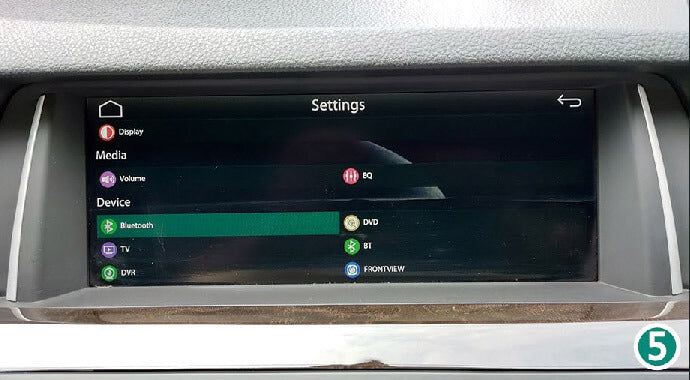 Κάντε κλικ στο "Setup", επιλέξτε "Bluetooth". Πώς να συνδέσετε το ασύρματο CarPlay μετά την εγκατάσταση του CarPlay Smart Box;