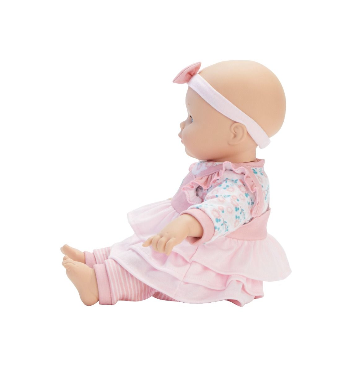 Baby Cuddles Pink Floral Doll