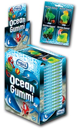 Vidal Ocean Gummi 4-pk 18ct