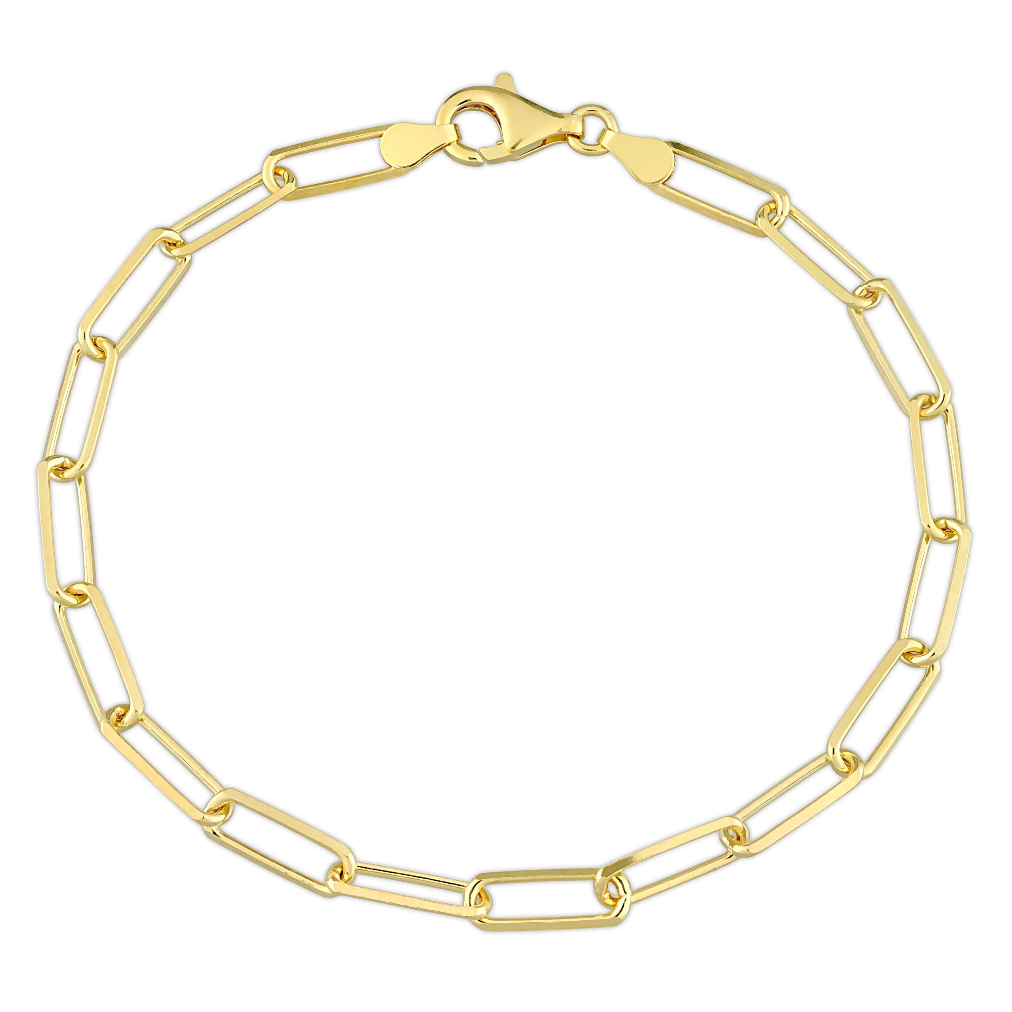 Silver 18K Yellow Gold Plated 9