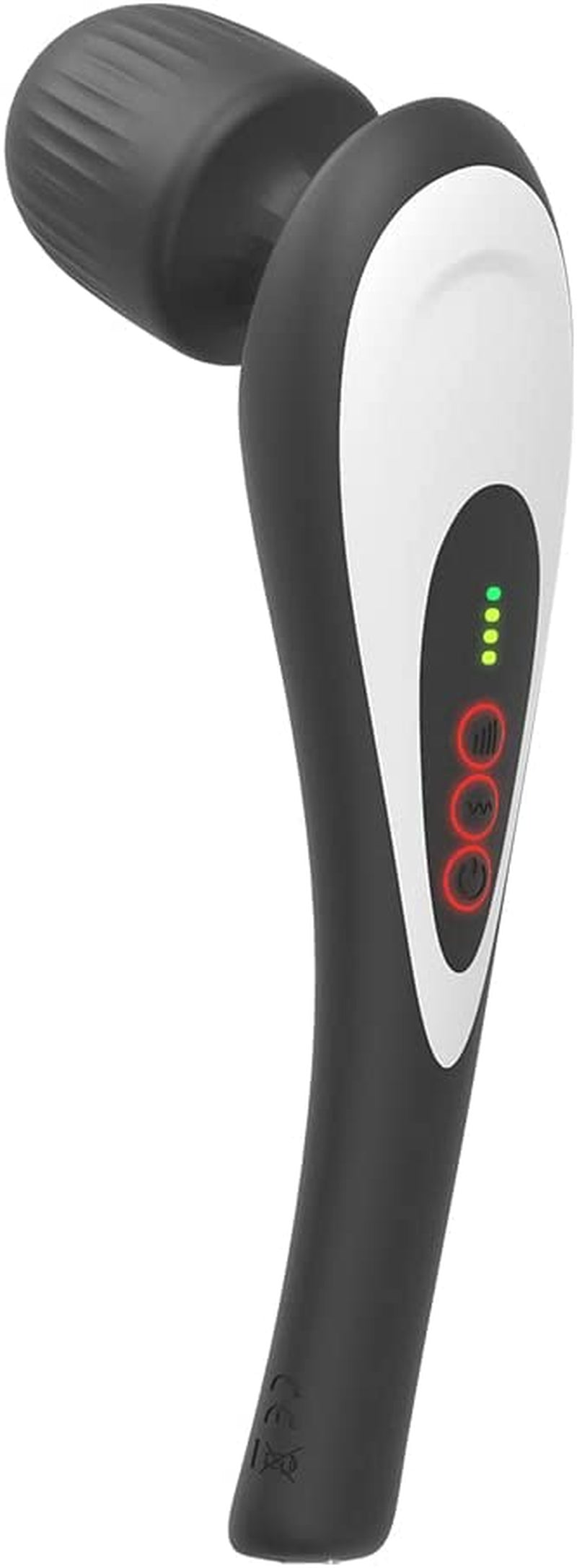 Portable Electric Body Wand Massager - Black