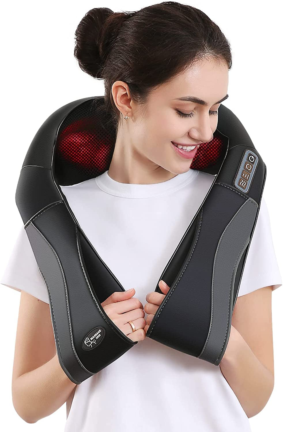 Neck Shoulder Massager with Heat - 3D Kneading Careboda