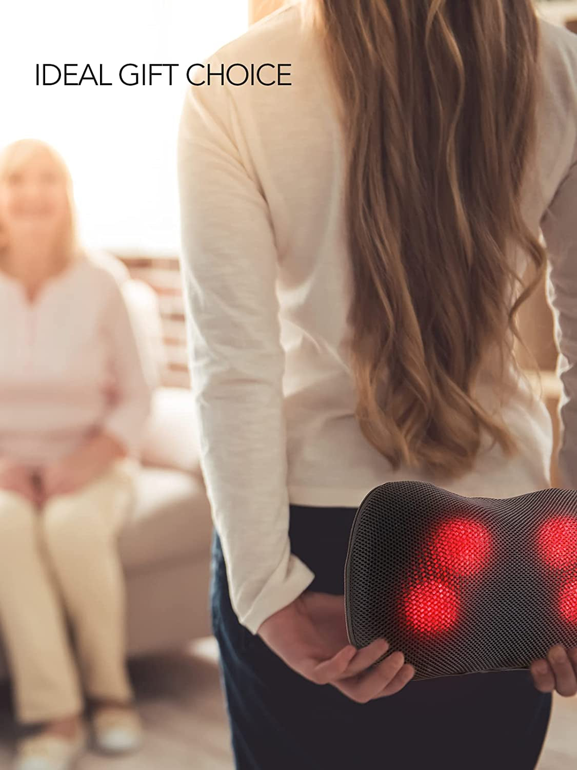 Neck Shoulder Massager with Heat - 3D Kneading Careboda