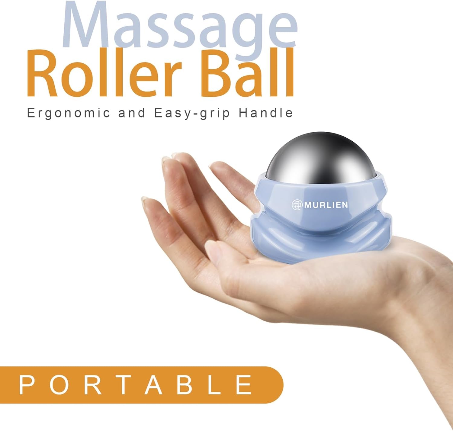 Muscle Relief Massage Roller Ball with Ice Therapy