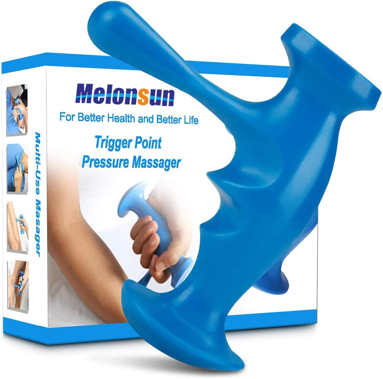 Deep Tissue Massage Tool - Acupressure Trigger Point Massager for Melonsun