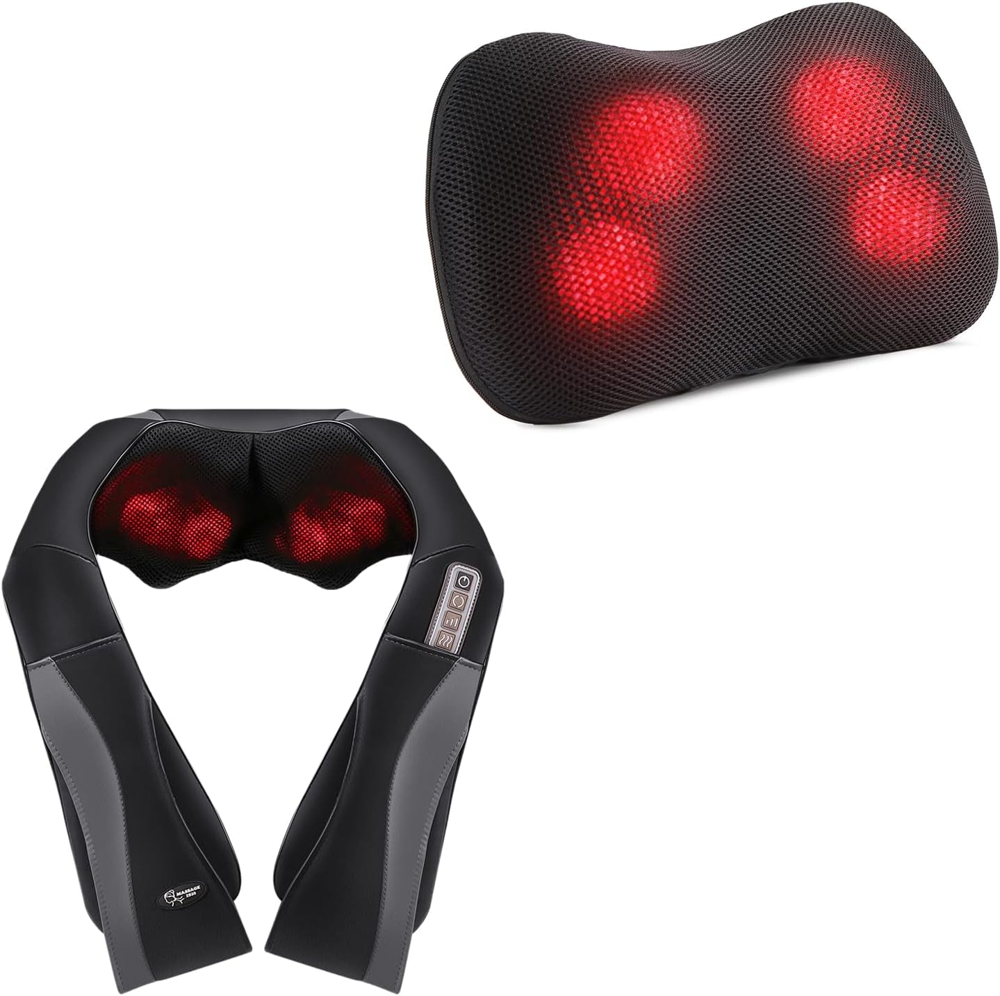 Neck Shoulder Massager with Heat - 3D Kneading Careboda