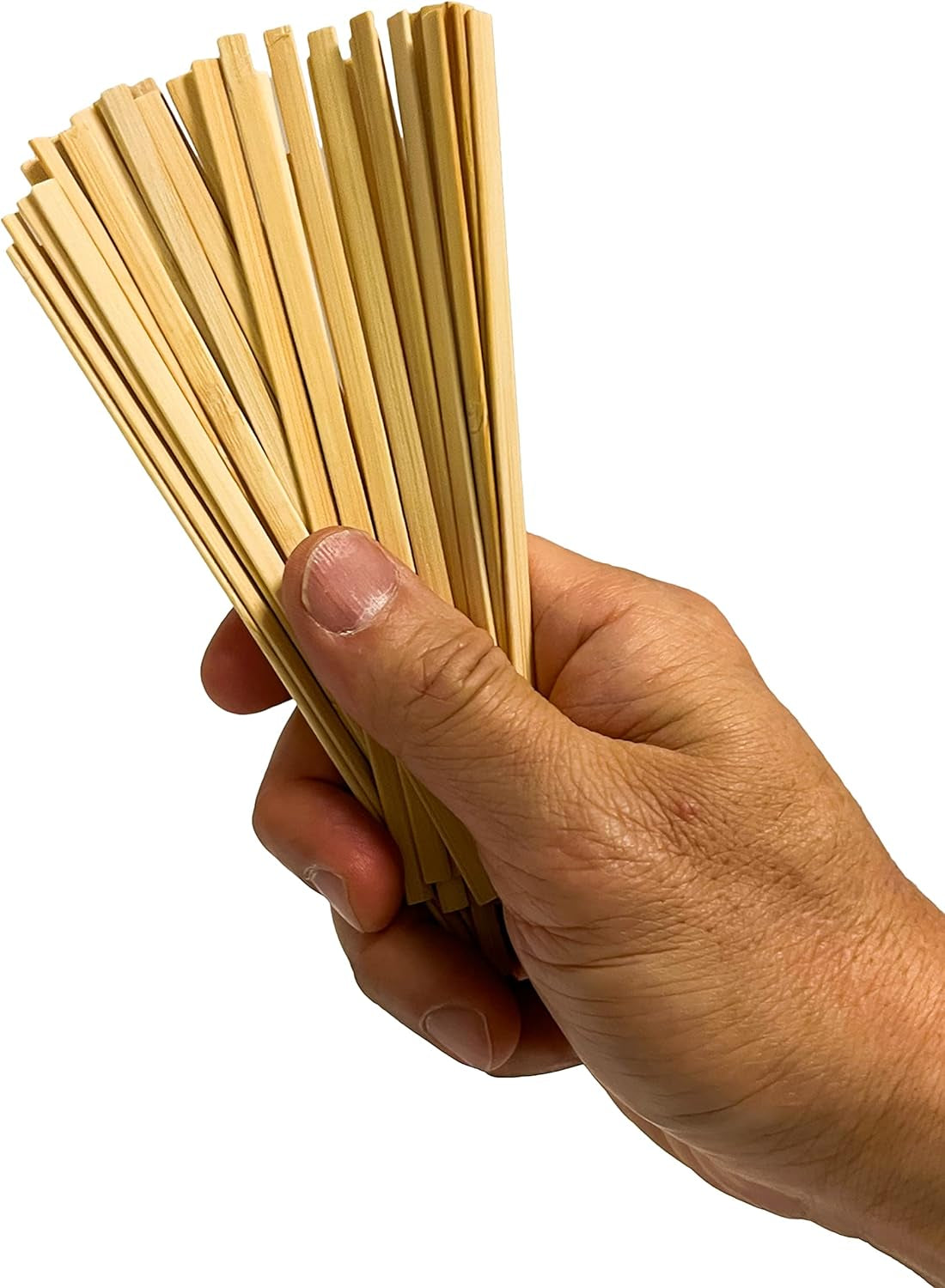 KingSeal Bamboo Coffee Stir Sticks - 55 inches - Square End - Stronger  Thicker - 100 Renewable  Biodegradable - 1000 Stirrers