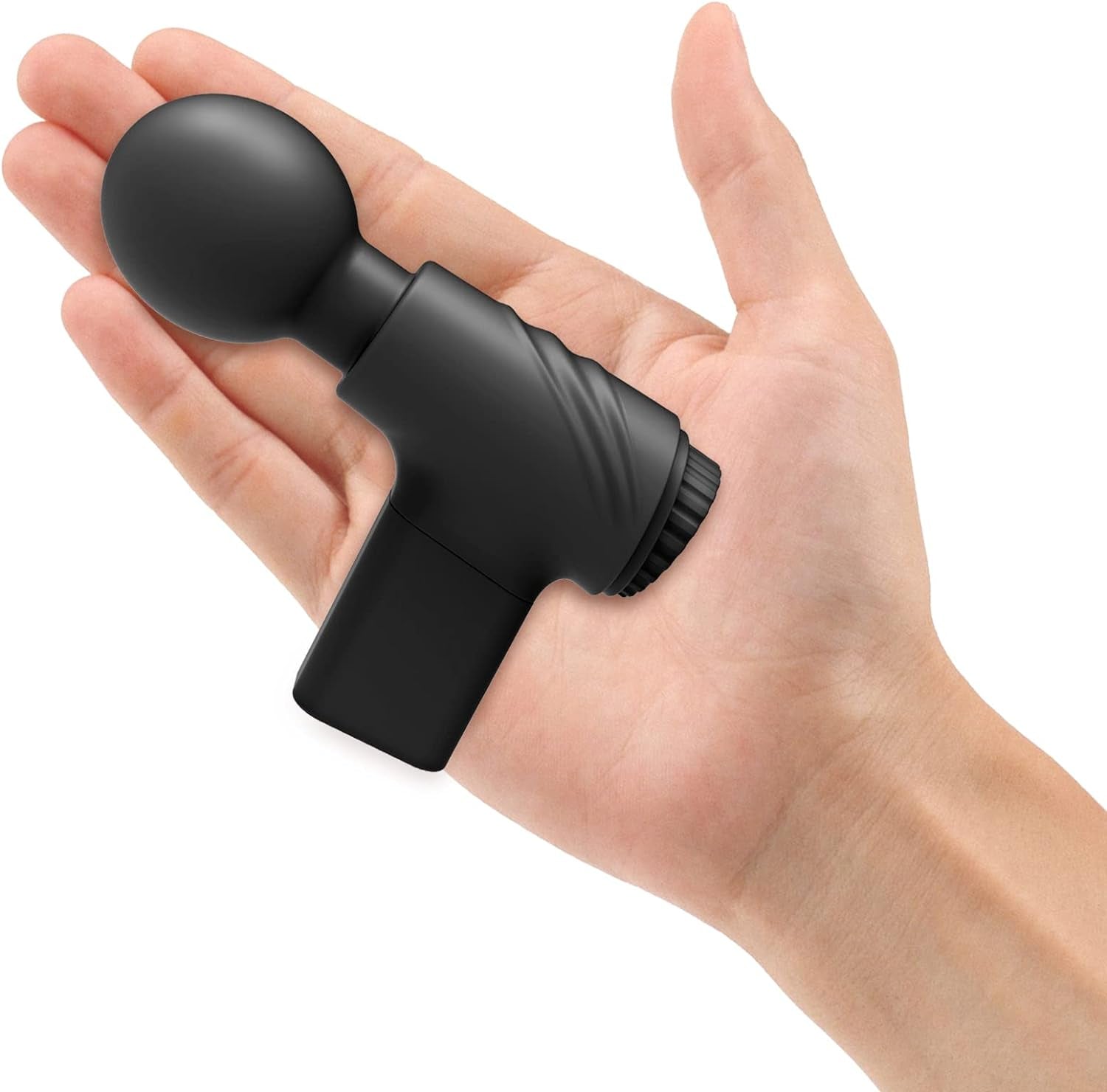 ALWUP Mini Massager - Portable Electric Travel with 10 Speed Modes for Neck Shoulder Massage