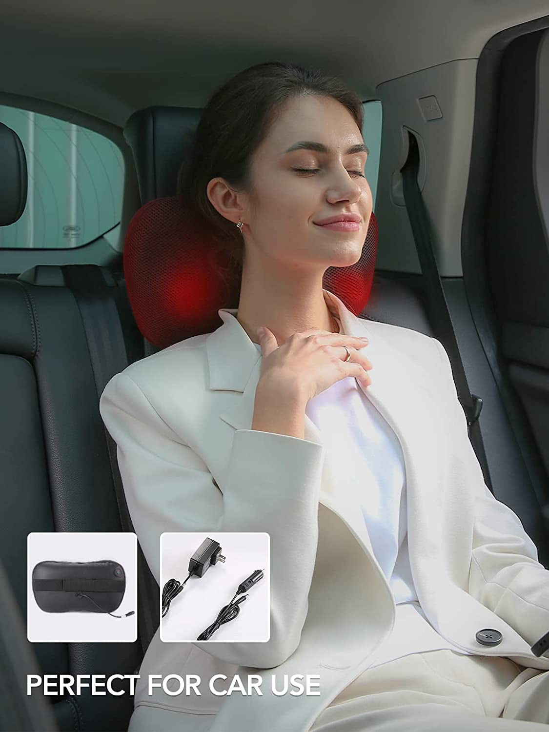 Neck Shoulder Massager with Heat - 3D Kneading Careboda