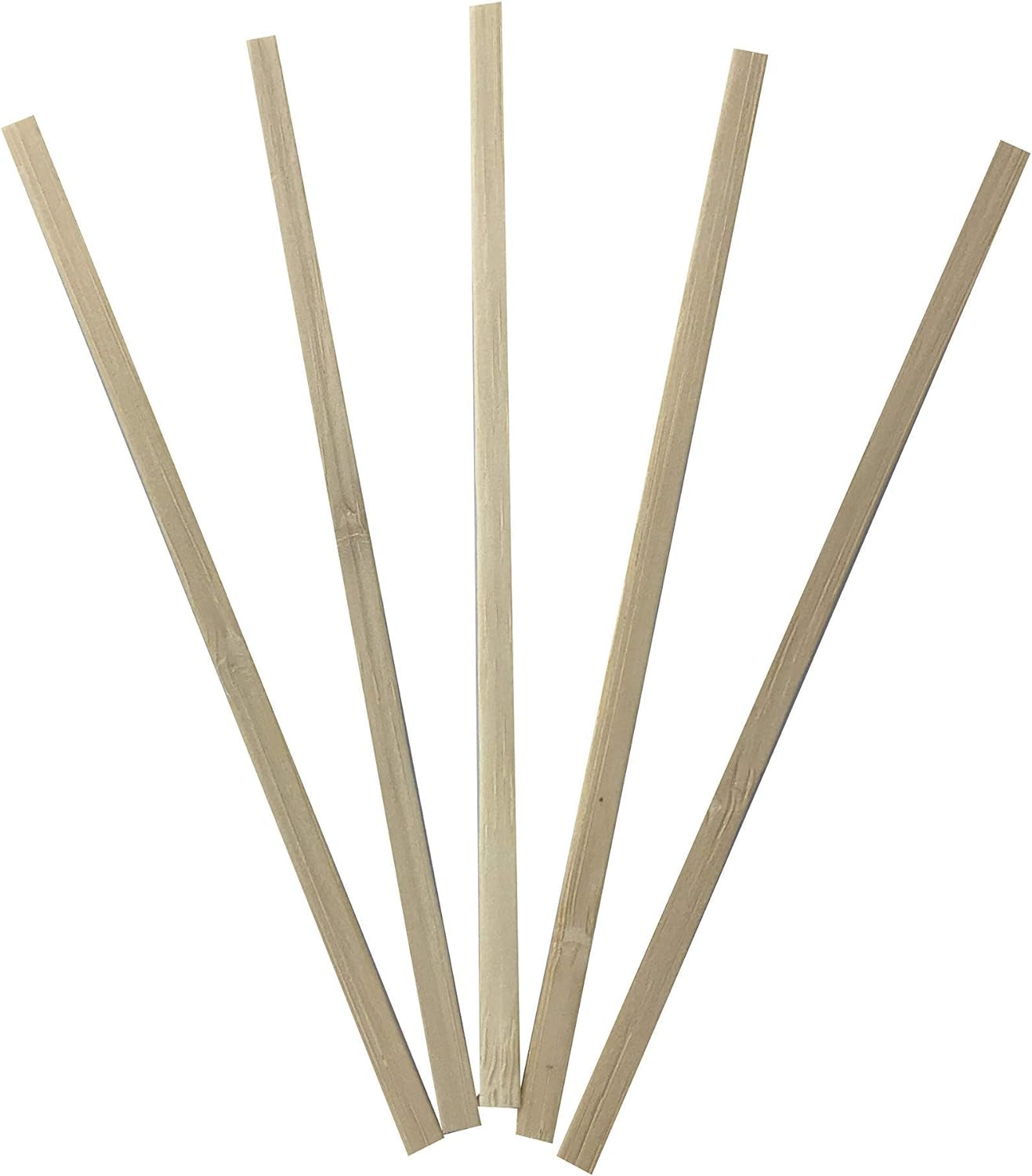 KingSeal Bamboo Coffee Stir Sticks - 55 inches - Square End - Stronger  Thicker - 100 Renewable  Biodegradable - 1000 Stirrers