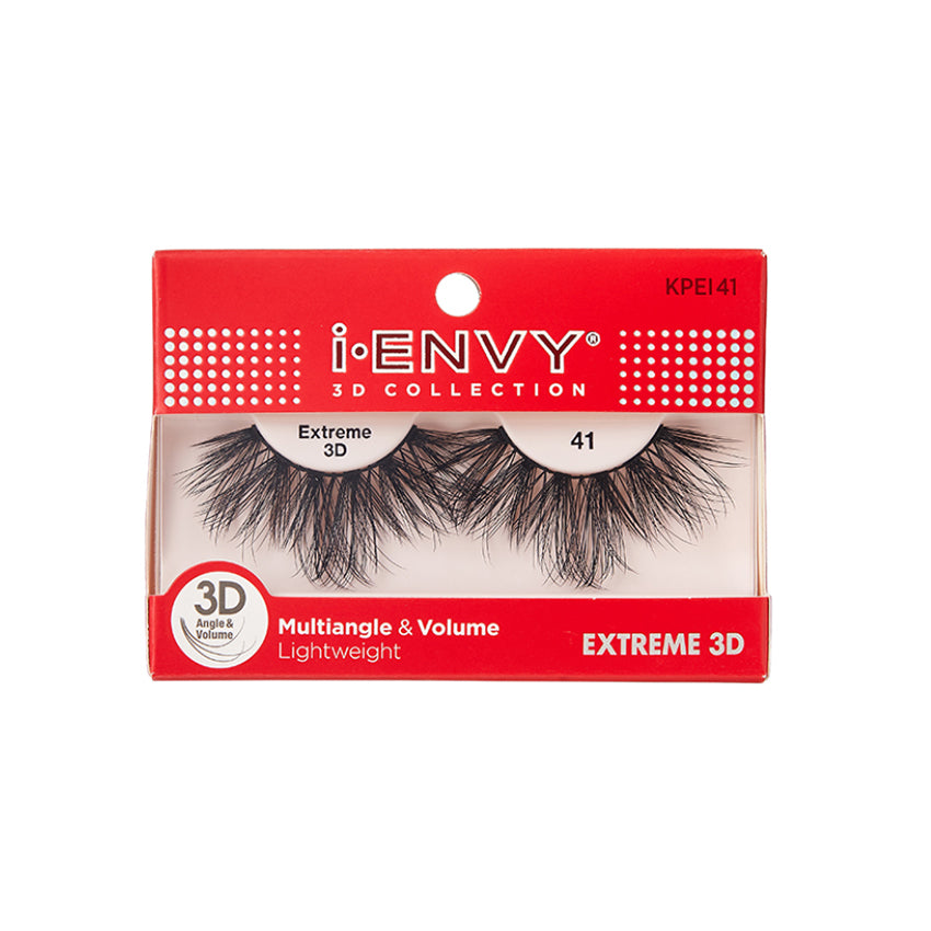 Kiss I Envy Glam 3D Collection 41 Eyelashes - KPEI41