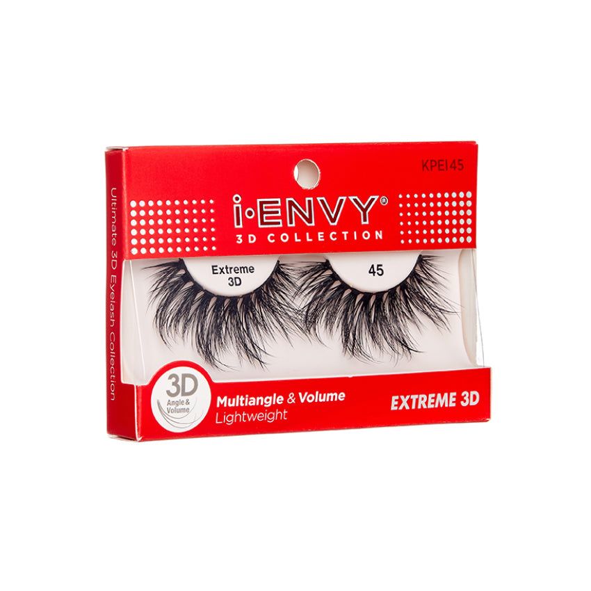 Kiss I Envy Glam 3D Collection 45 Eyelashes - KPE45