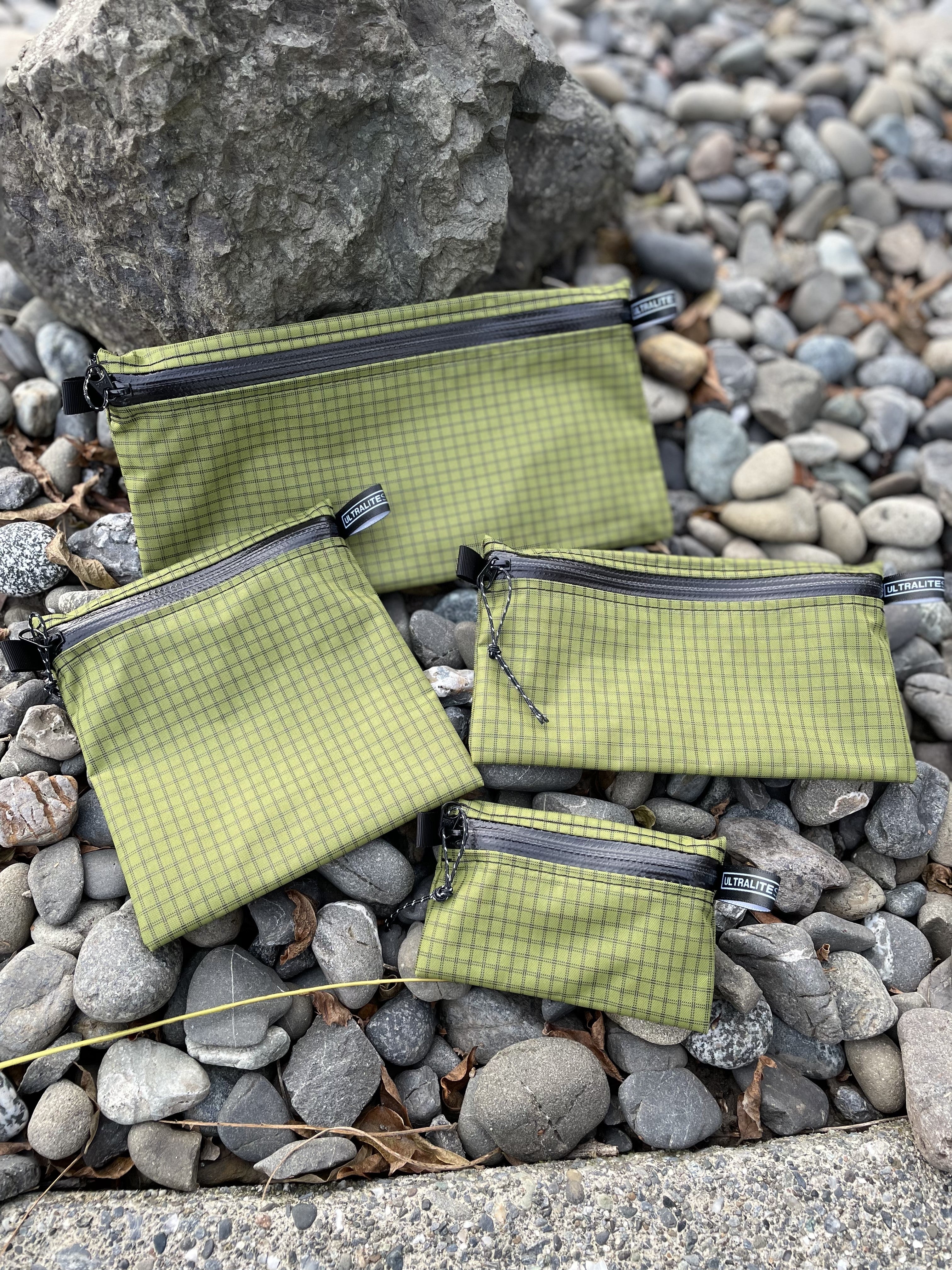 Zippered Pouches - Fully Recycled